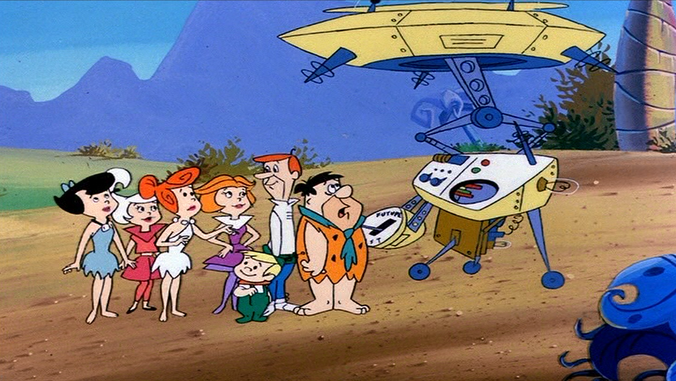 I Jetson incontrano i Flintstone